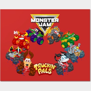 Lets Jam of Truckin Posters and Art